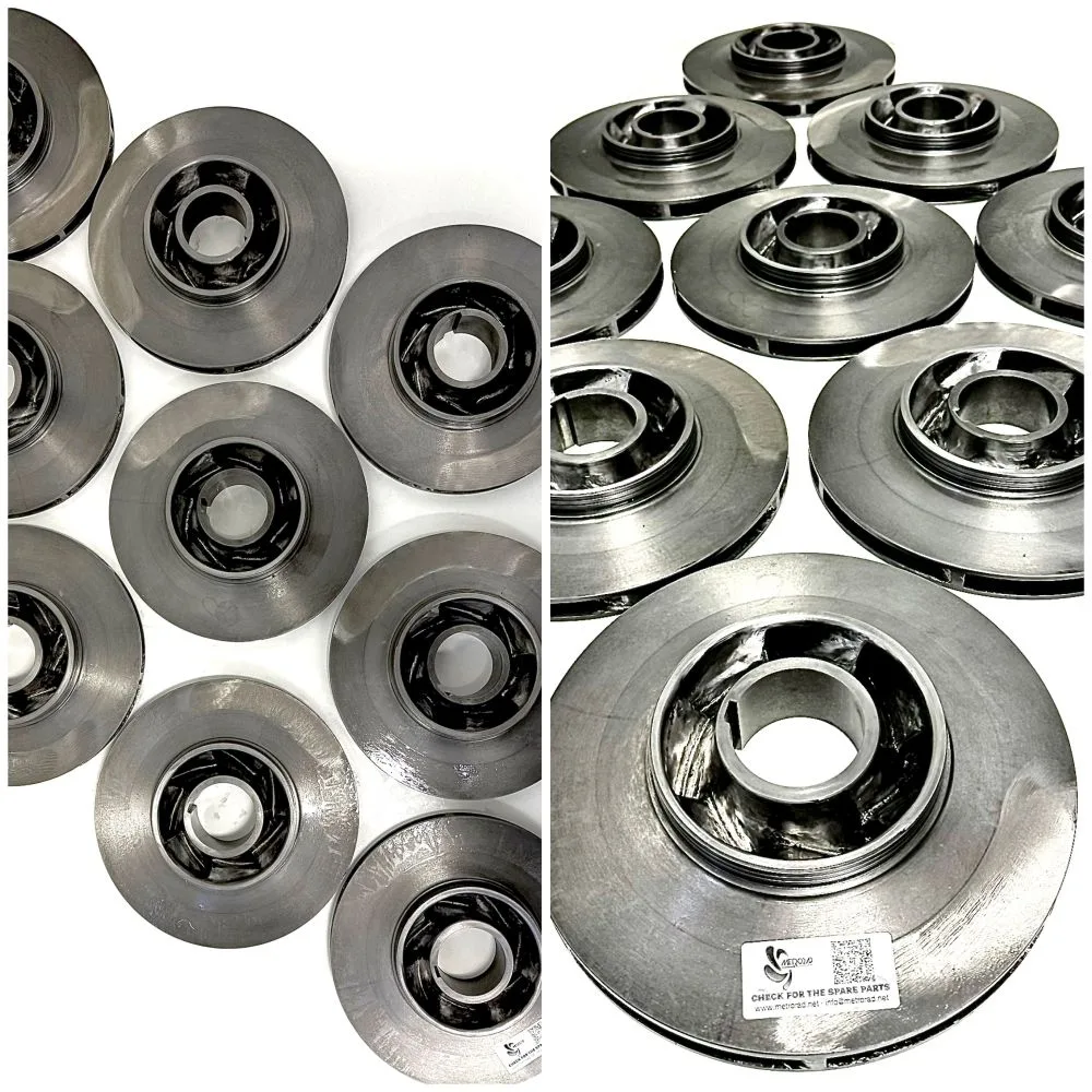 Stainless Steel Impellers Eureka Multistage