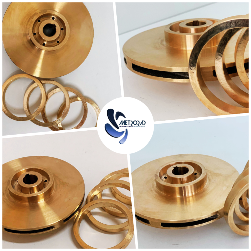 Jugoturbina Bronze Impeller parts